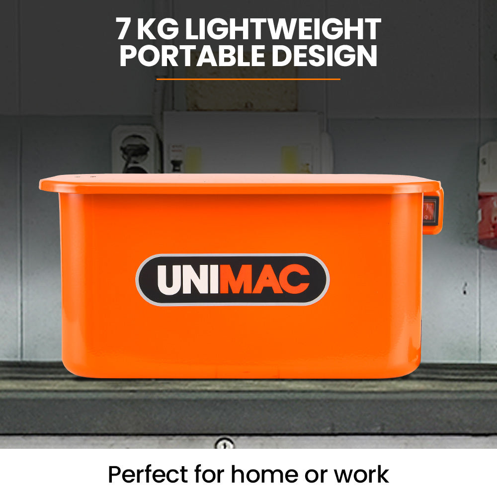 Automotive Repair & Speciality Tools: Unimac 22L Auto Parts Washer, for Home, Business and Small Garages