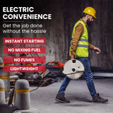 Power Saws: BAUMR-AG 3500W 350mm/14" Electric Concrete Demolition Cut-Off Saw, Wet and Dry Cutting, Diamond Blade, Vacuum Port, 15A Plug