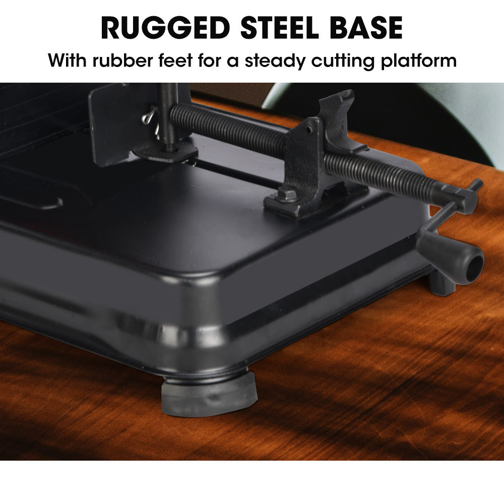 BAUMR-AG 2400W 355mm 14" Abrasive Metal Chop Saw Cut Off Machine, Soft Start, 45 Degree Mitre