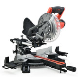 Power Saws: BAUMR-AG 210mm Compound Mitre Saw Dual Bevel Sliding Drop Saws 1500W