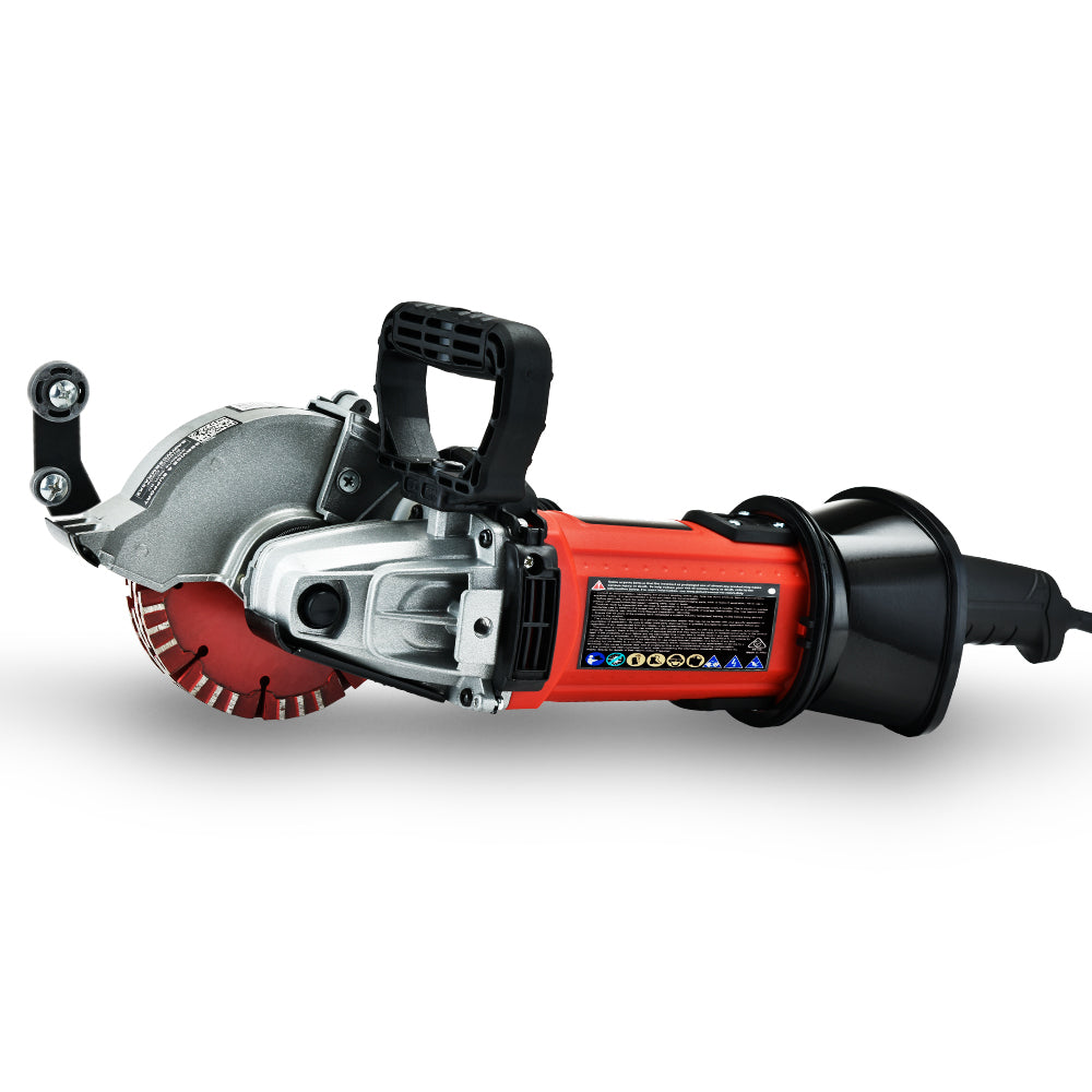 Power Saws: BAUMR-AG Wall Chaser Machine Concrete Chasing Tool Electric Saw Brick Grinder