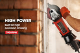 Power Saws: BAUMR-AG Wall Chaser Machine Concrete Chasing Tool Electric Saw Brick Grinder
