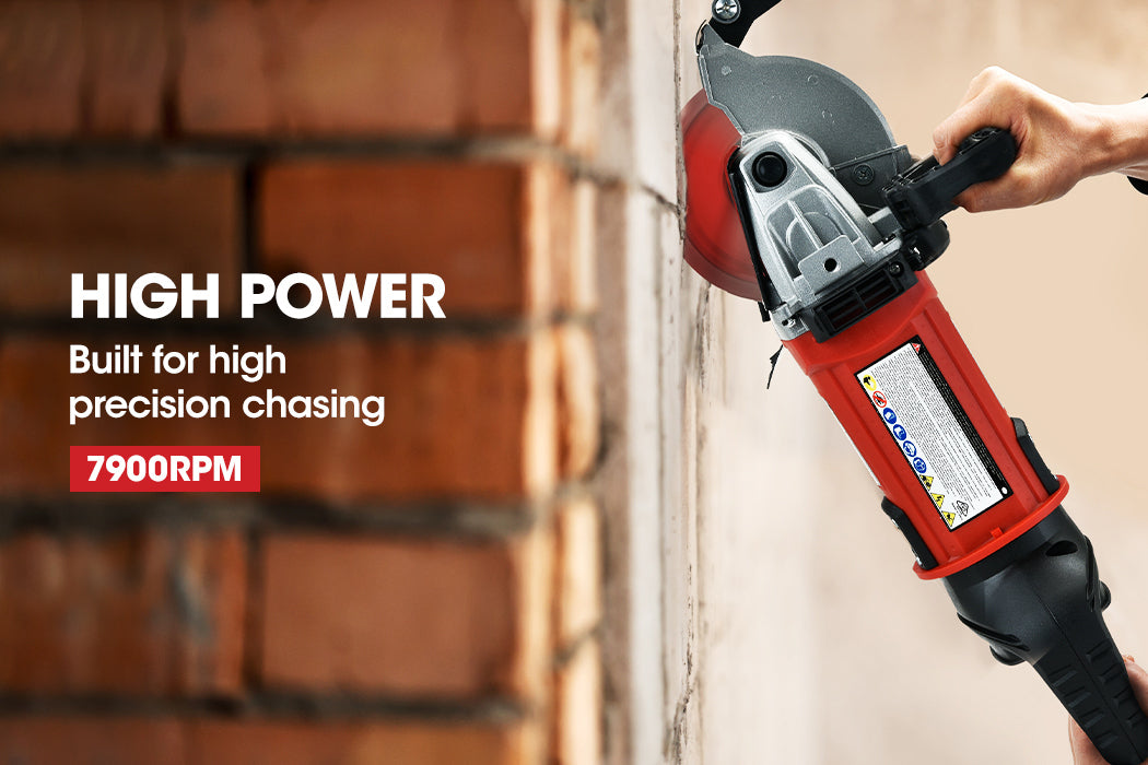 Power Saws: BAUMR-AG Wall Chaser and Vacuum Combo Concrete Dust Collector Chasing Machine