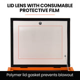 Automotive Repair & Speciality Tools: Heavy Duty Steel | LED Light | 100PSI Max Pressure