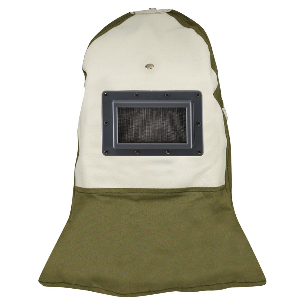 Automotive Repair & Speciality Tools: Unimac Sandblasting Safety Hood, Built-in Hard Hat, Abrasive Sand Blasting PPE Equipment