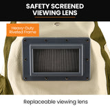 Automotive Repair & Speciality Tools: Unimac Sandblasting Safety Hood, Built-in Hard Hat, Abrasive Sand Blasting PPE Equipment