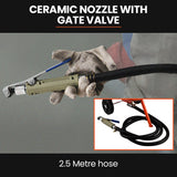 Automotive Repair & Speciality Tools: UNIMAC 38L Sandblasting Tank, Pressurised Design with Sandblast Gun Set with Hose