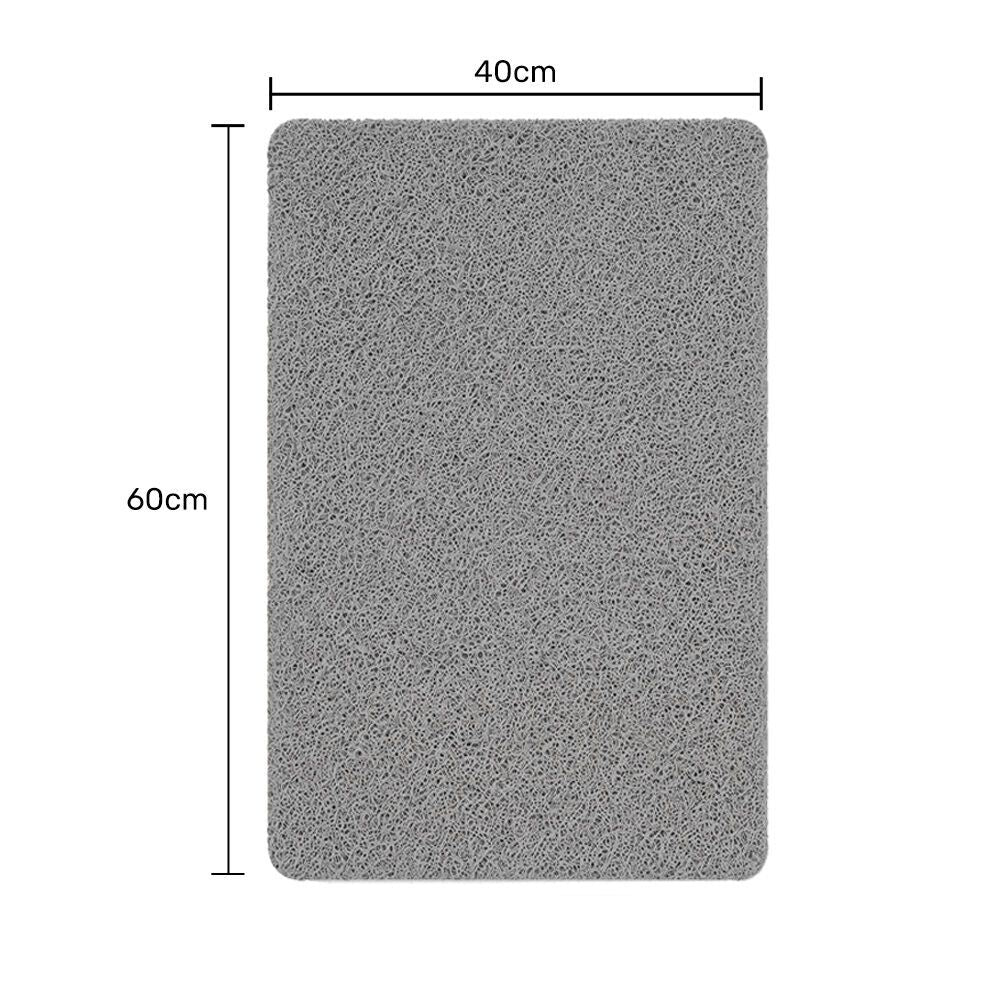 EQUIPMED Washable PVC Anti-Slip Loofah Bath and Shower Mat