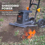 Outdoor Power Equipment: PLANTCRAFT Electric Rotary Hoe Garden Tiller Soil Cultivator, Adjustable Depth, 6 Tines