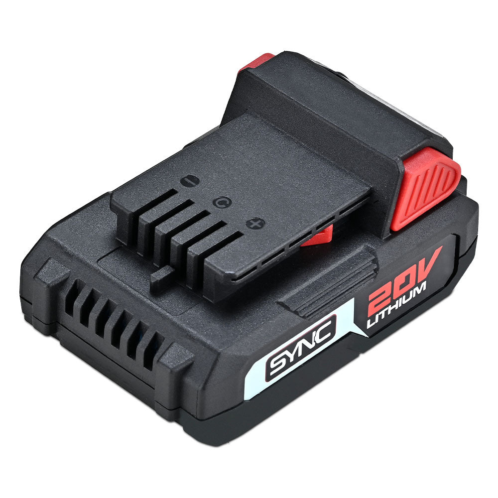 Outdoor Power Equipment: BAUMR-AG 20V 2Ah SYNC Lithium-Ion Battery, Replacement or Spare Battery, Rechargeable