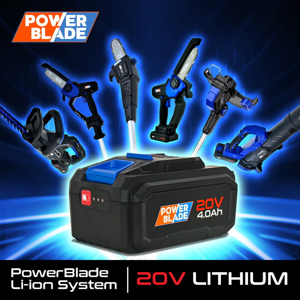 Outdoor Power Equipment: POWERBLADE 20V 4Ah Lithium-Ion Replacement or Spare Battery