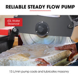 Power Saws: BAUMR-AG 2200W 450mm 18" Brick & Masonry Table Saw, Electric Tile Concrete Cutting, with Stand