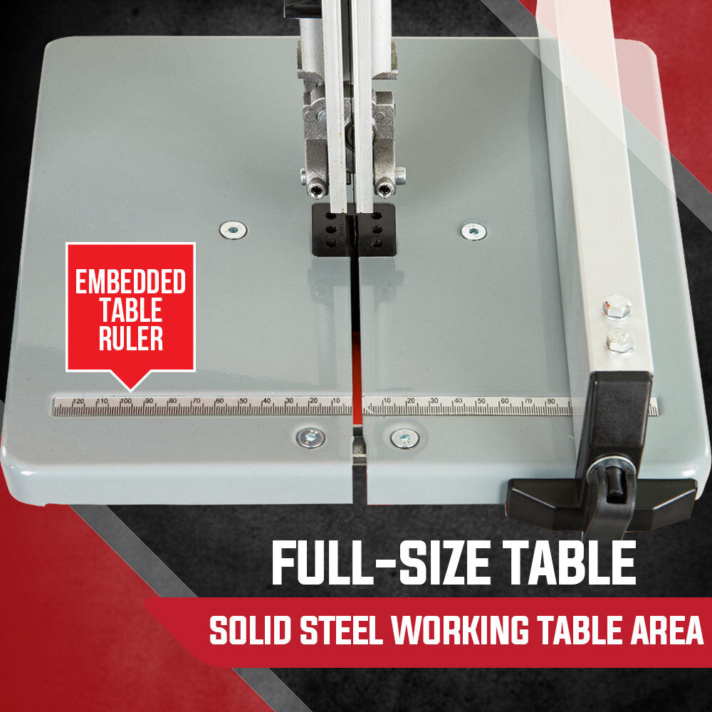 Power Saws: Baumr-AG Bandsaw Wood Cutting Band Saw Portable Wood Vertical Benchtop Machine