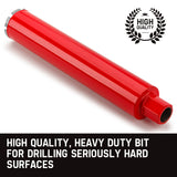 Power Drills & Accessories: Baumr-AG Diamond Core Drill Bit 76mm Concrete Wet Dry Tile Stone Brick Marble 1-1/4 UNC