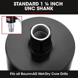 Power Drills & Accessories: Baumr-AG Diamond Core Drill Bit 114mm Concrete Wet Dry Tile Stone Brick Marble 1-1/4 UNC