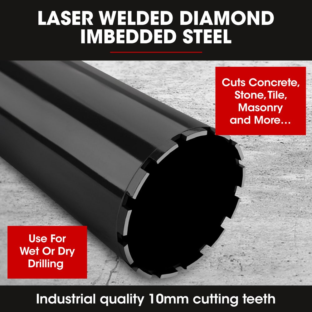 Power Drills & Accessories: Baumr-AG Diamond Core Drill Bit 152mm Concrete Wet Dry Tile Stone Brick Marble 1-1/4 UNC