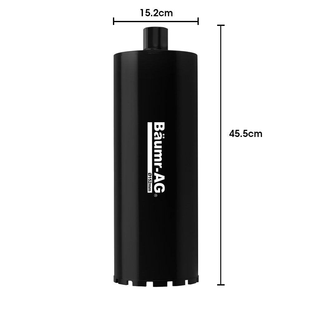 Power Drills & Accessories: Baumr-AG Diamond Core Drill Bit 152mm Concrete Wet Dry Tile Stone Brick Marble 1-1/4 UNC