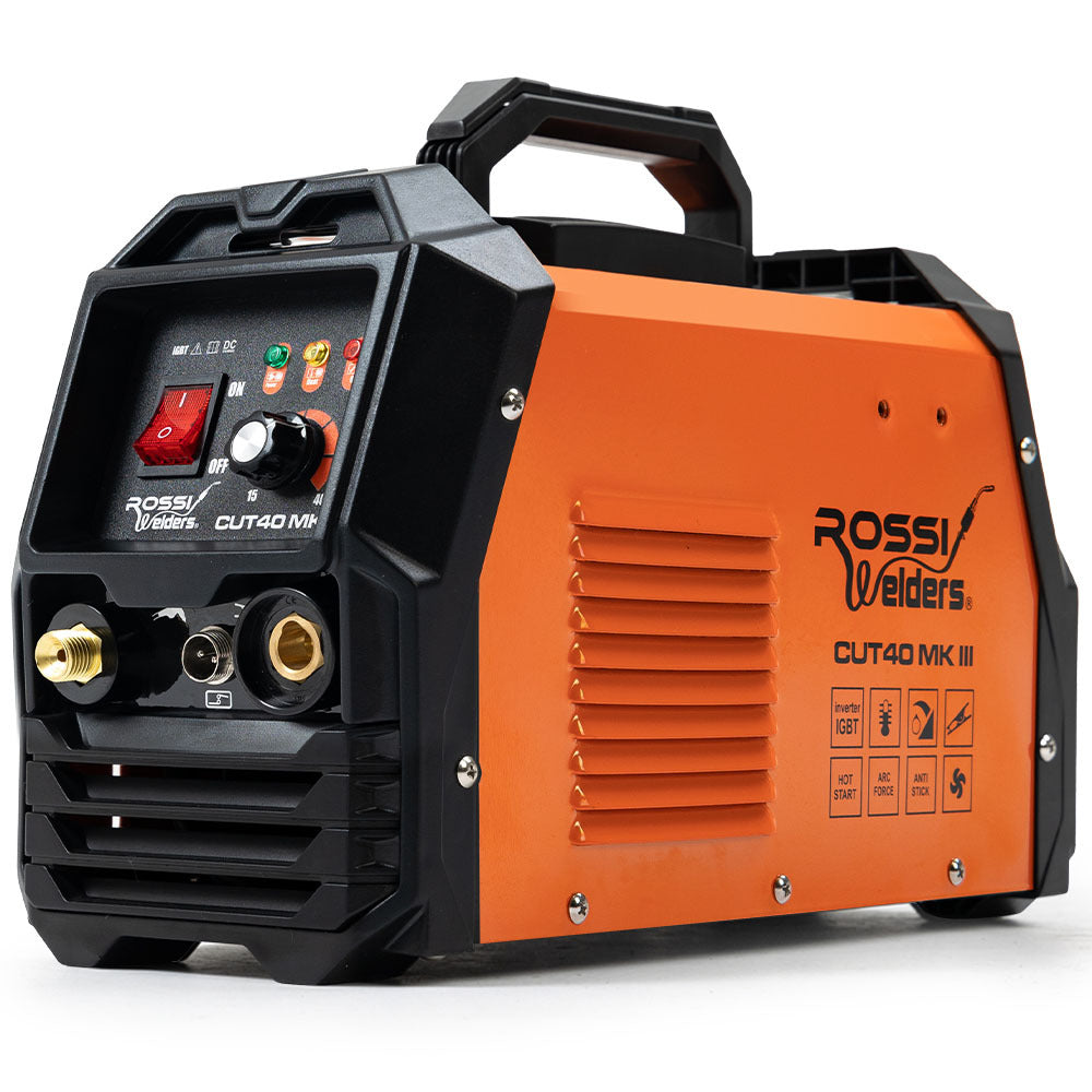 Welding Guns & Plasma Cutters: ROSSI 40 Amp Plasma Cutter, Portable Oxy Torch Welder Cutting Machine, 15A Plug
