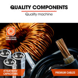 Welding Guns & Plasma Cutters: ROSSI 120 Amp Inverter Welder, 3in1 Portable MMA ARC /MIG Gasless /Lift-TIG Welding Machine, 15A Plug