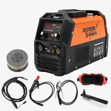 Welding Guns & Plasma Cutters: ROSSI 120 Amp Inverter Welder, 3in1 Portable MMA ARC /MIG Gasless /Lift-TIG Welding Machine, 15A Plug