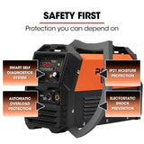 Welding Guns & Plasma Cutters: ROSSI 120 Amp Inverter Welder, 3in1 Portable MMA ARC /MIG Gasless /Lift-TIG Welding Machine, 15A Plug