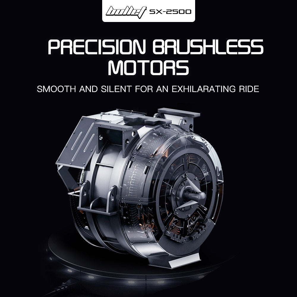 Hoverboards: BULLET SX-2500 Hoverboard Scooter, 500W Brushless, UL Certified, AU Compliant, 6.5-inch Off-Road Style Tyres, Superior Self Balancing System, LED Lights, Blue