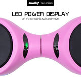 Hoverboards: BULLET SX-2500 Hoverboard Scooter, 500W Brushless, UL Certified, AU Compliant, 6.5-inch Off-Road Style Tyres, Superior Self Balancing System, LED Lights, Pink
