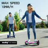 Hoverboards: BULLET SX-2500 Hoverboard Scooter, 500W Brushless, UL Certified, AU Compliant, 6.5-inch Off-Road Style Tyres, Superior Self Balancing System, LED Lights, Pink