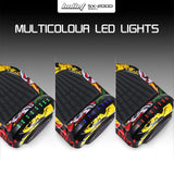 Hoverboards: BULLET SX-2000 Hoverboard Scooter, 500W Brushless, UL Certified, AU Compliant, Superior Self Balancing System, LED Lights, Hip Hop Design