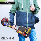 Hoverboards: BULLET SX-2000 Hoverboard Scooter, 500W Brushless, UL Certified, AU Compliant, Superior Self Balancing System, LED Lights, Hip Hop Design