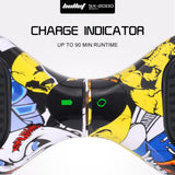 Hoverboards: BULLET SX-2000 Hoverboard Scooter, 500W Brushless, UL Certified, AU Compliant, Superior Self Balancing System, LED Lights, Hip Hop Design