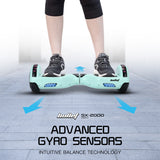 Hoverboards: BULLET SX-2000 Hoverboard Scooter, 500W Brushless, UL Certified, AU Compliant, Superior Self Balancing System, LED Lights, Mint Green