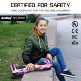 Hoverboards: BULLET SX-2000 Hoverboard Scooter, 500W Brushless, UL Certified, AU Compliant, Superior Self Balancing System, LED Lights, Pink Camo