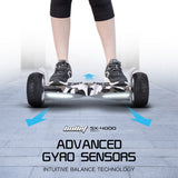 Hoverboards: BULLET SX-4000 Hoverboard Scooter, 700W Brushless, UL Certified, AU Compliant, 8.5" Wheels, Superior Self Balancing System, LED Lights, Carry Bag, Camo