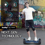 Hoverboards: BULLET SX-4500 Hoverboard Scooter, 700W Brushless, UL Certified, AU Compliant, 8.5" Wheels, Superior Self Balancing System, LED Lights, Carry Bag, Navy Blue