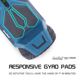 Hoverboards: BULLET SX-4500 Hoverboard Scooter, 700W Brushless, UL Certified, AU Compliant, 8.5" Wheels, Superior Self Balancing System, LED Lights, Carry Bag, Navy Blue
