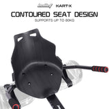 Hoverboards: BULLET KART-X Hoverboard Seat Attachment, for 6.5" 8" 10" models, Adjustable Length Frame