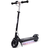 Bikes & Scooters: ALPHA Edge Electric Scooter Kids/Teens, 16km/h Max, Adjustable Height, UL Certified, AU Compliant, Dual Brakes, Bluetooth Music, LED, Black