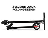 Electric Scooters: ALPHA Peak 300W 10Ah Electric Scooter, Suspension, for Adults or Teens, Black
