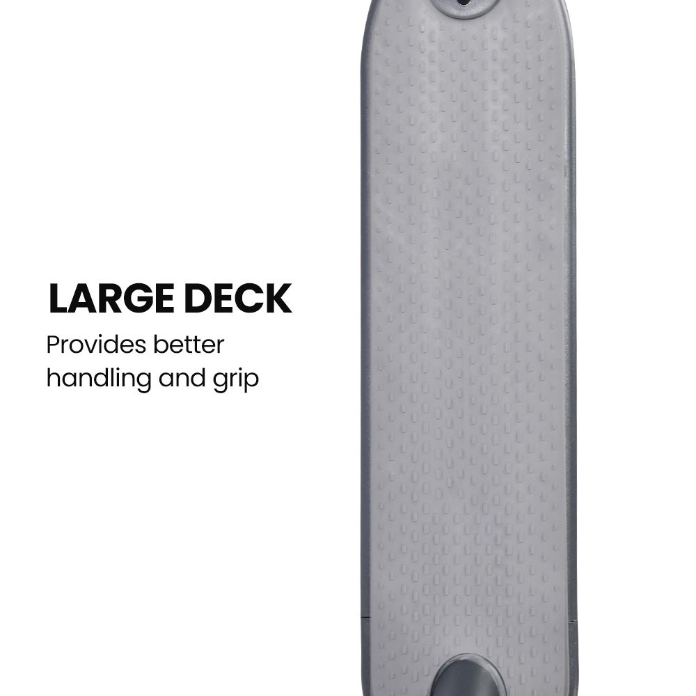 Electric Scooters: ALPHA Urban 8 Electric Scooter, Suspension, 25km Range, 8.5-Inch Wheels, Brushless Motor, Motorised Commuter eScooter for Adults, Grey
