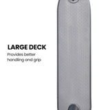Electric Scooters: ALPHA Urban 8 Electric Scooter, Suspension, 25km Range, 8.5-Inch Wheels, Brushless Motor, Motorised Commuter eScooter for Adults, Grey