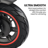 Electric Scooters: ALPHA Urban 10 Electric Scooter, 35km/h, Suspension, 35km Range, 10-Inch Wheels, Brushless Motor, Free APP, Motorised Commuter eScooter for Adults, Grey