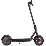 Electric Scooters: ALPHA Urban 10 Electric Scooter, 35km/h, Suspension, 35km Range, 10-Inch Wheels, Brushless Motor, Free APP, Motorised Commuter eScooter for Adults, Black