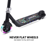 Bikes & Scooters: ROVO KIDS WhizKid Electric Scooter, Ages 5-11, Adjustable Height, AU Compliant, Lithium Battery, Brushless Motor, Black