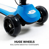 Electric Scooters: ROVO KIDS 3-Wheel Electric Scooter , Ages 3-8, Adjustable Height, AU Compliant, Lithium Battery, Blue