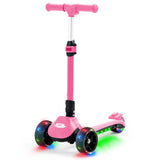 Electric Scooters: ROVO KIDS 3-Wheel Electric Scooter , Ages 3-8, Adjustable Height, AU Compliant, Lithium Battery, Pink