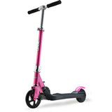 Electric Scooters: ROVO KIDS Electric Scooter Lithium Ride-On Foldable E-Scooter 125W Rechargeable, Pink