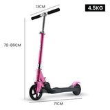 Electric Scooters: ROVO KIDS Electric Scooter Lithium Ride-On Foldable E-Scooter 125W Rechargeable, Pink