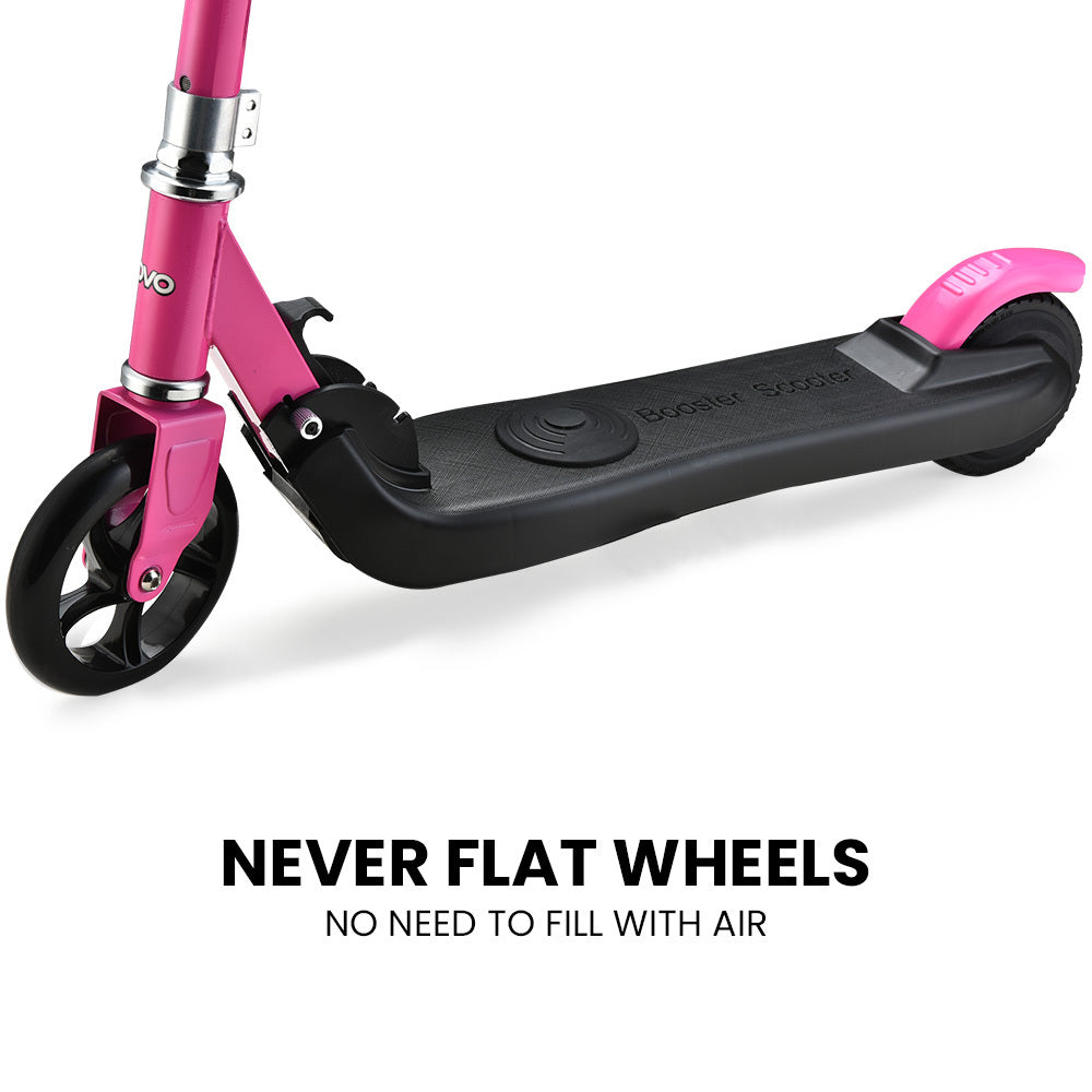 Electric Scooters: ROVO KIDS Electric Scooter Lithium Ride-On Foldable E-Scooter 125W Rechargeable, Pink