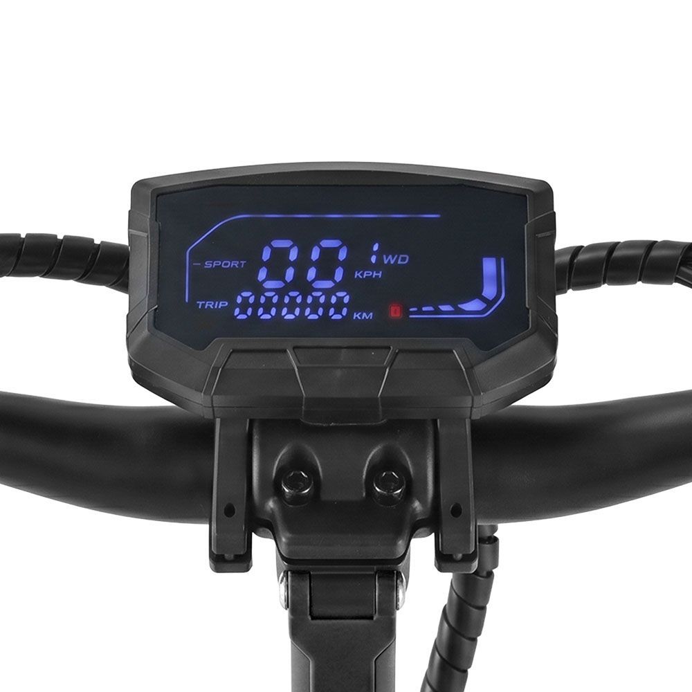 VALK Ego 8 Electric Scooter, 500W, AU Compliant, 48V 13Ah, 55km Max Range, eScooter for Adults, Foldable, Off Road, Black